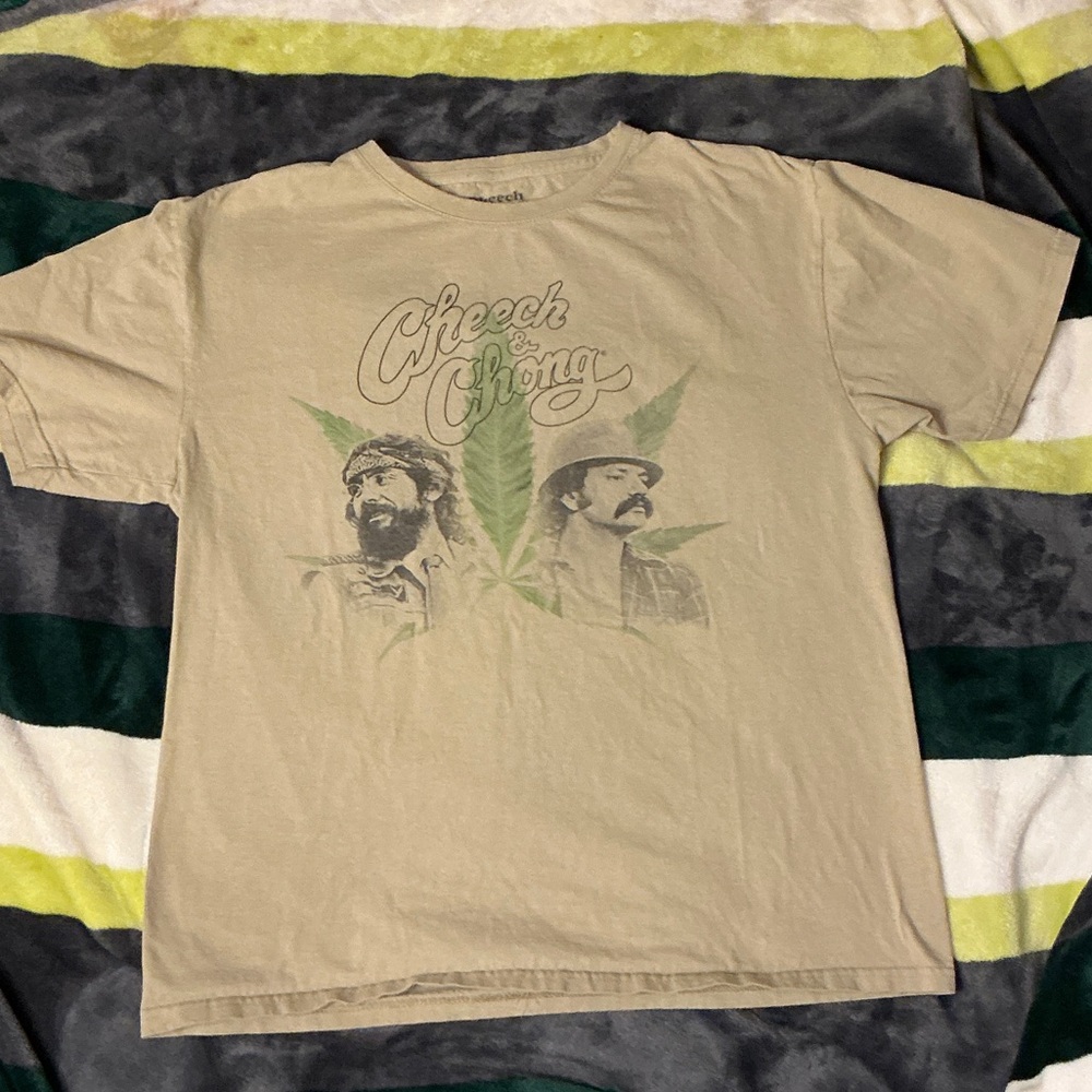 Cheech & Chong Tan Graphic Tee